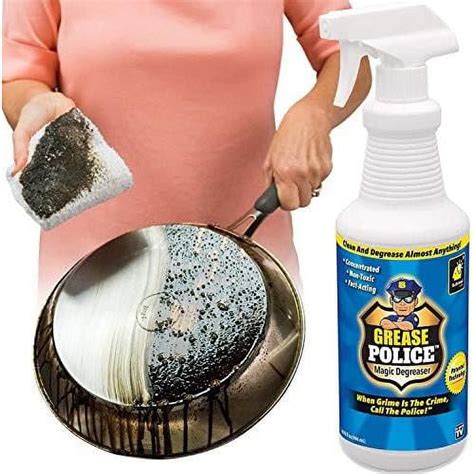 Revolutionize Your Cleaning Game: Grease Police Magic Degreaser